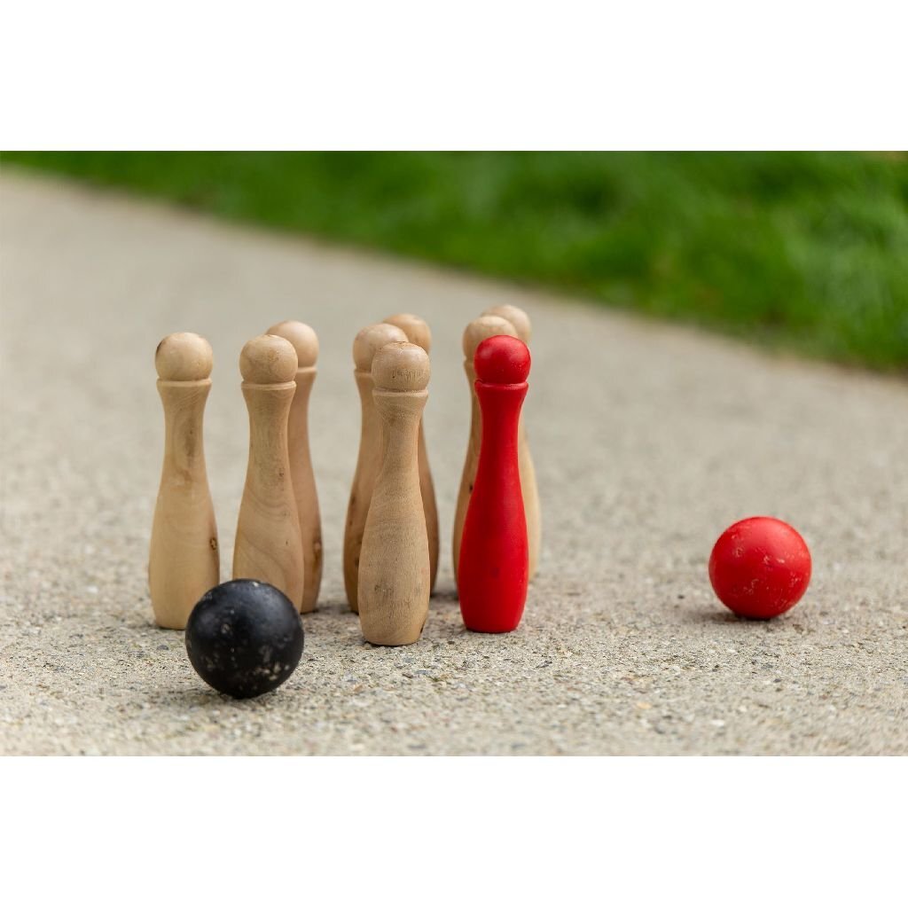 Outdoor Play Tuin Bowlen Hout Kegelspellen Joy&Bloom