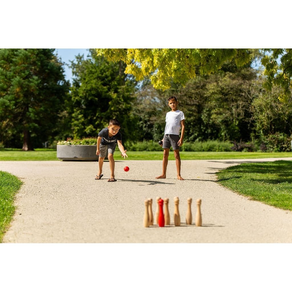 Outdoor Play Tuin Bowlen Hout Kegelspellen Joy&Bloom
