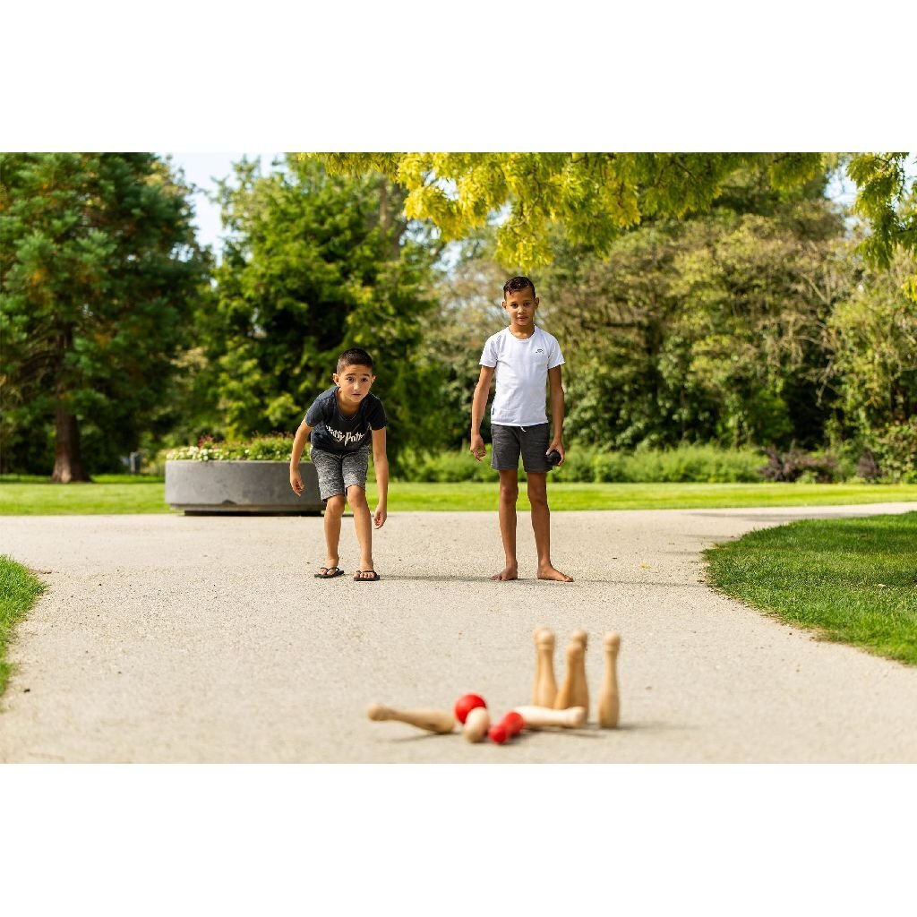 Outdoor Play Tuin Bowlen Hout Kegelspellen Joy&Bloom
