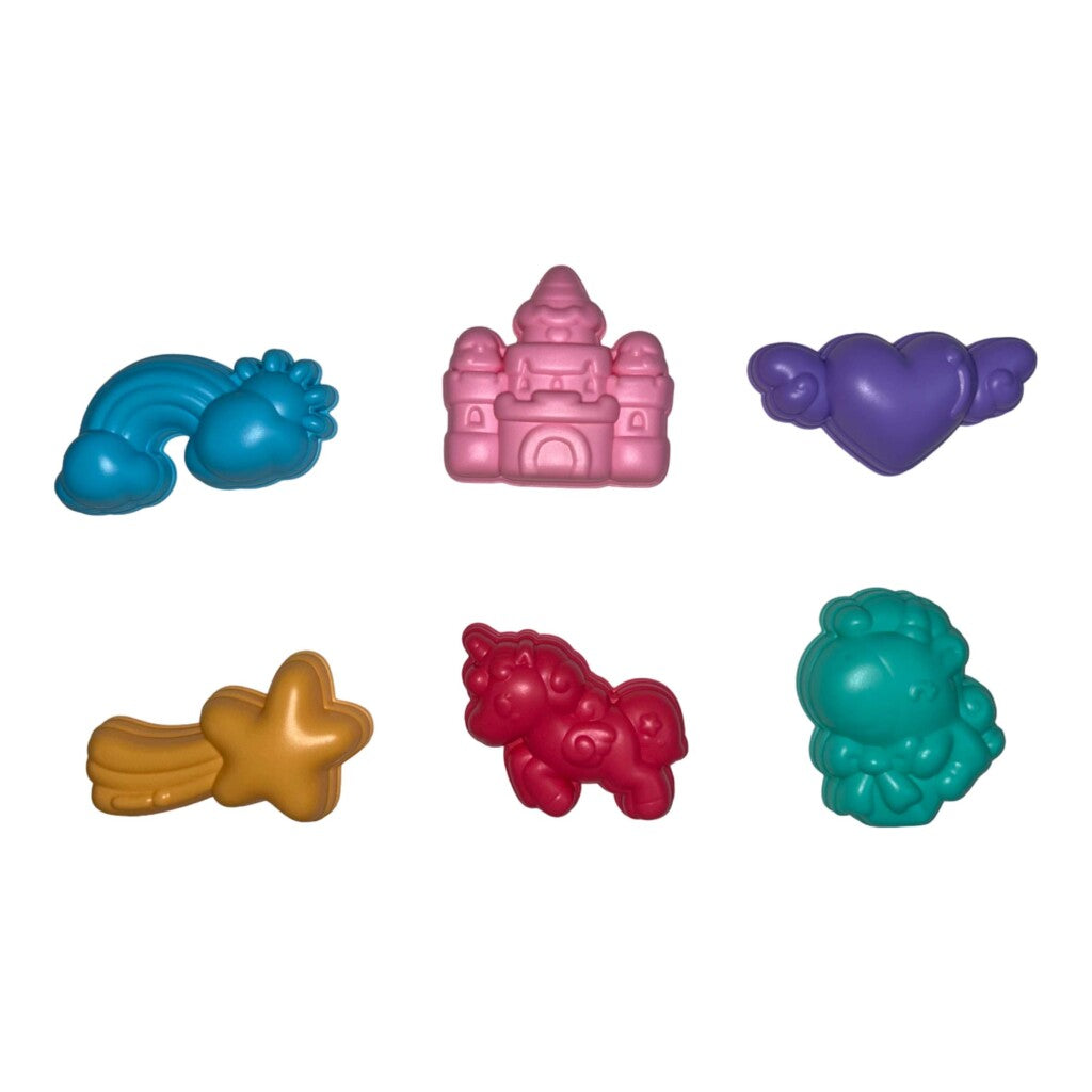 Summertime Zandvormpjes Unicorn 6 Stuks Strandsets/Emmersets Joy&Bloom