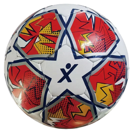 Sportx Voetbal Champion 330-350 G Wit/Rood/Geel Default Title Ballen Joy&Bloom