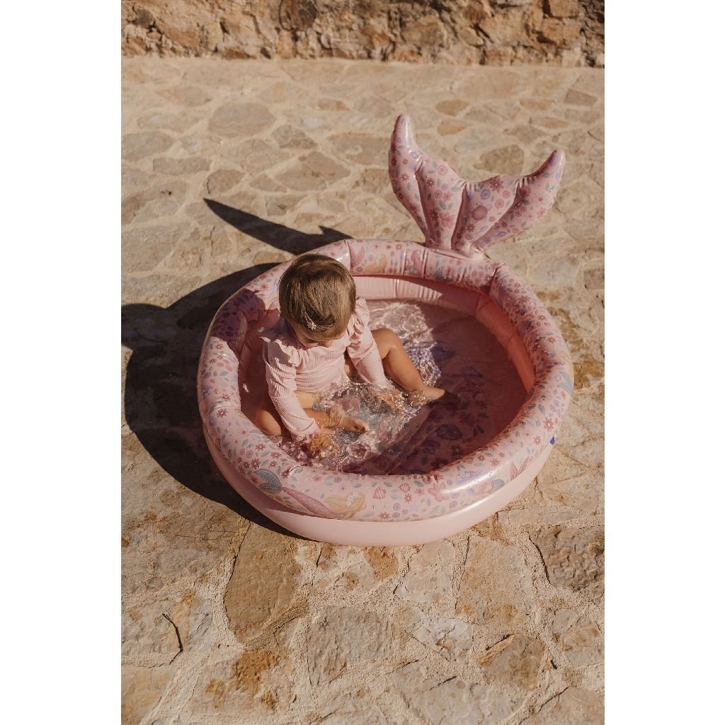 Little Dutch Dreamy Mermaid Zwembad Met Staart 80 Cm Roze Kinderzwembaden Joy&Bloom