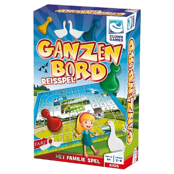 Clown Ganzenbord Default Title Bordspellen & Klassieke Spellen Joy&Bloom