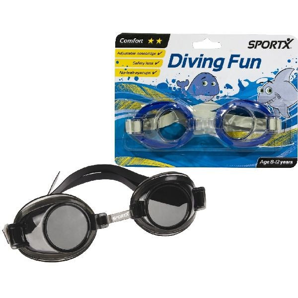Sportx Jr Chloorbril Comfort Default Title Duikbril + Zwembril + Snorkel Joy&Bloom