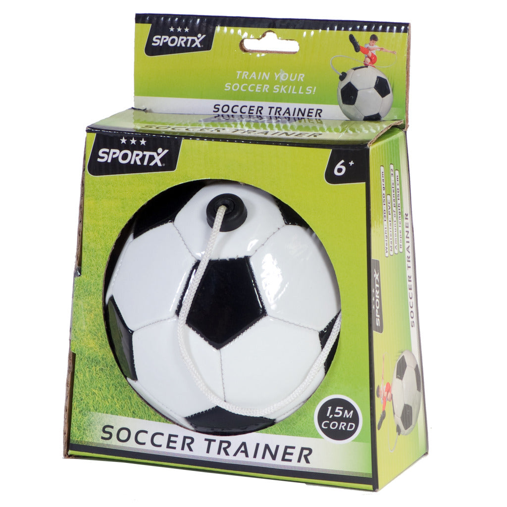 Sportx Voetbaltrainer 140 Gr + Koord 150 Cm Ballen Joy&Bloom