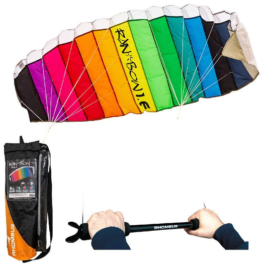 Rhombus Rainbow 1.6 Matrasvlieger 160X55 Cm + Bar Default Title Vliegers Joy&Bloom