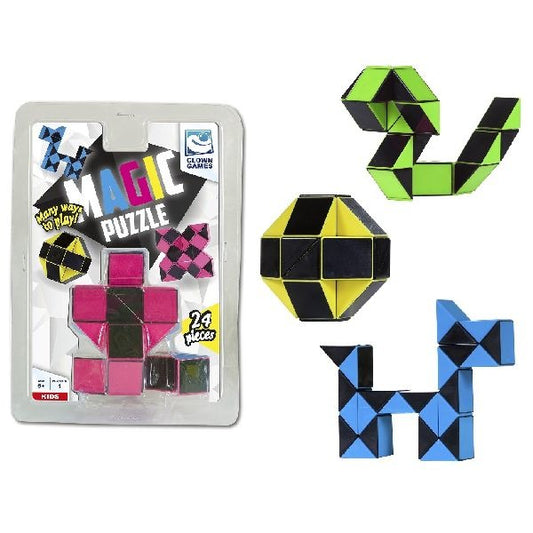 Clown Games Magic 3D Puzzel 24-Delig Verschillende Kleuren Default Title Diverse Puzzels Joy&Bloom