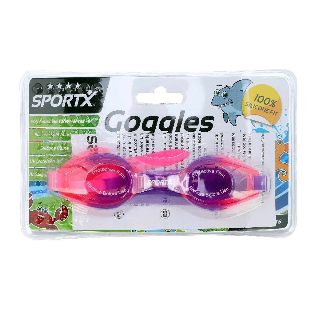 Sportx Kinder Chloorbril Excel Duikbril + Zwembril + Snorkel Joy&Bloom