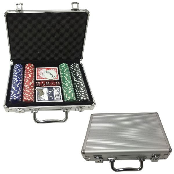 Basic Poker Set In Aluminium Koffer Default Title Pokerspellen Joy&Bloom