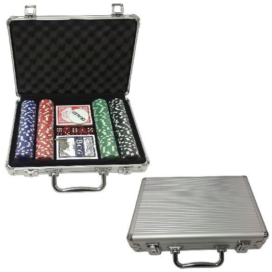 Basic Poker Set In Aluminium Koffer Default Title Pokerspellen Joy&Bloom