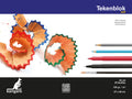 Kangaro K-5555 Tekenblok 270X360Mm 120Gr 20 Vel, Wit Default Title Schetsboeken Joy&Bloom