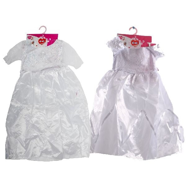 Slammer Witte Bruidsjurk 3-6 Jaar Default Title Verkleedkleren Joy&Bloom