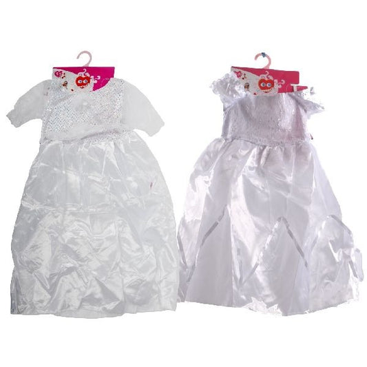 Slammer Witte Bruidsjurk 3-6 Jaar Default Title Verkleedkleren Joy&Bloom