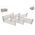 Kids Globe Horses Houten Hekken 6 Stuks Wit Default Title Kids Globe Farming & Traffic Joy&Bloom