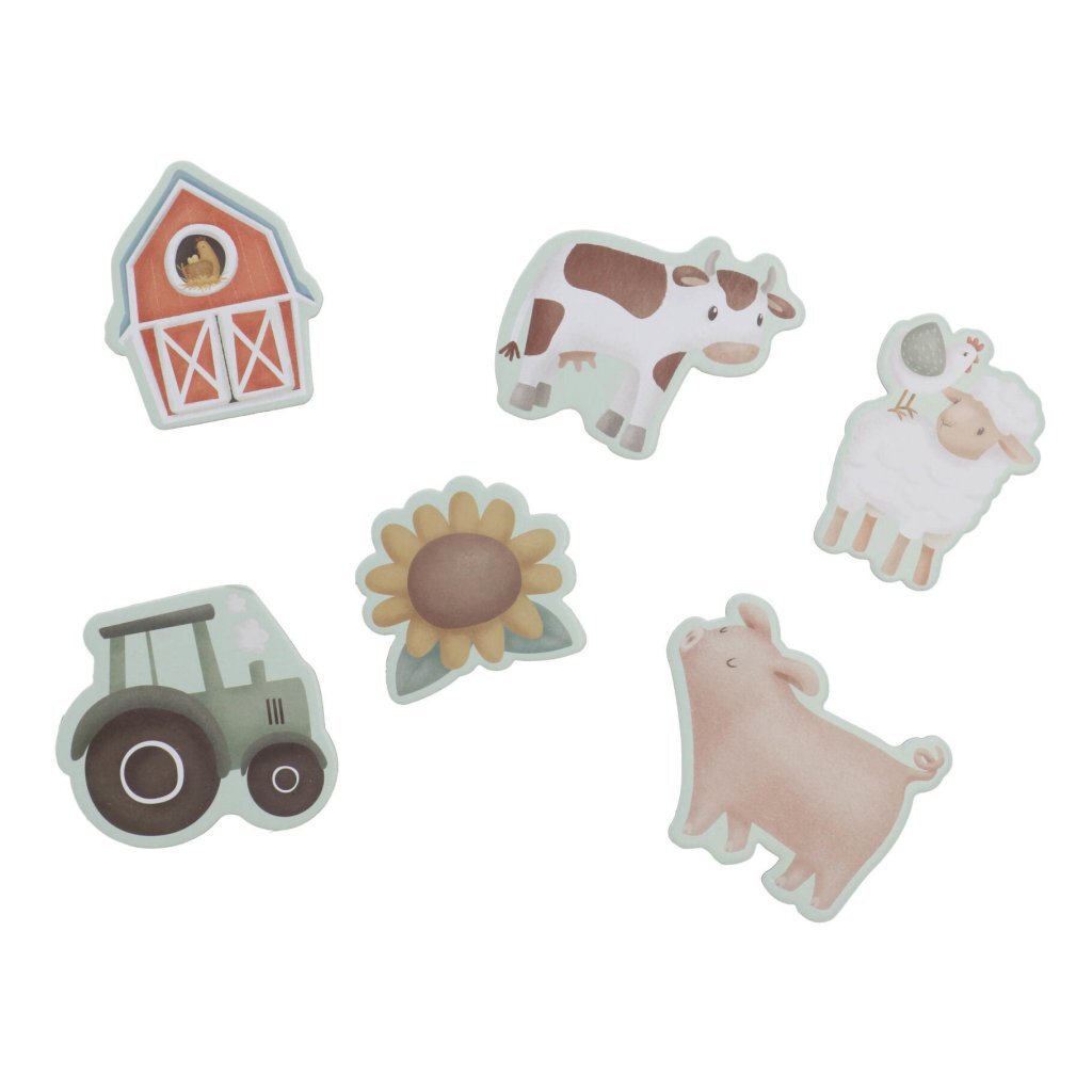Little Dutch Farm 6In1 Puzzel 3-5 Stukjes Puzzels Joy&Bloom