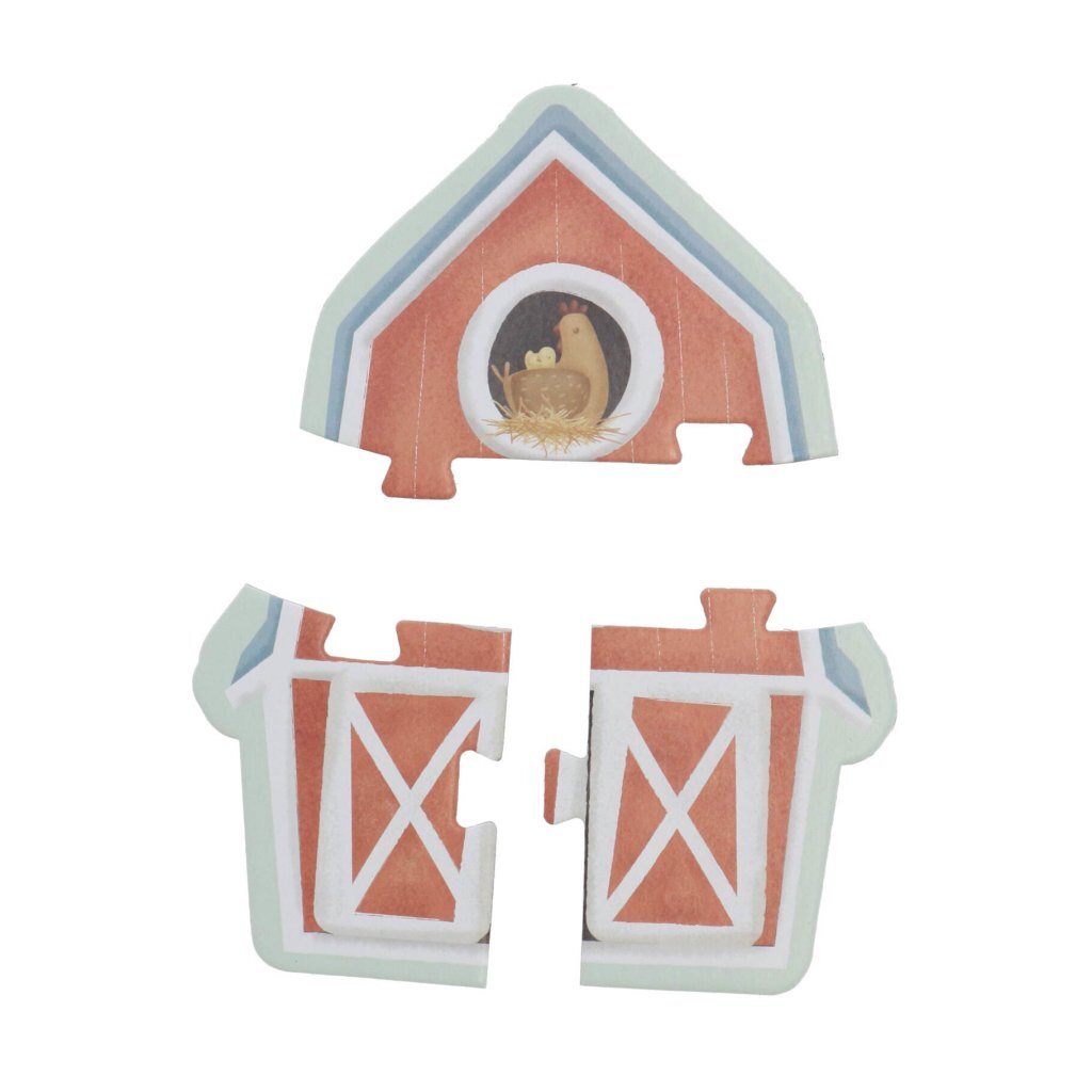Little Dutch Farm 6In1 Puzzel 3-5 Stukjes Puzzels Joy&Bloom