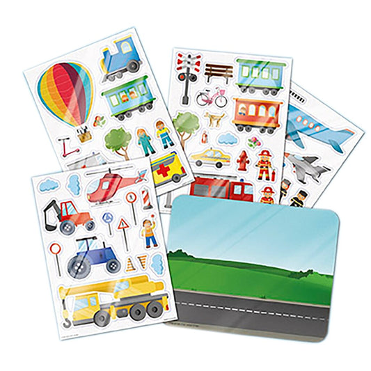 Totum Raamstickers Reizen Default Title Stickerboeken + Sets Joy&Bloom