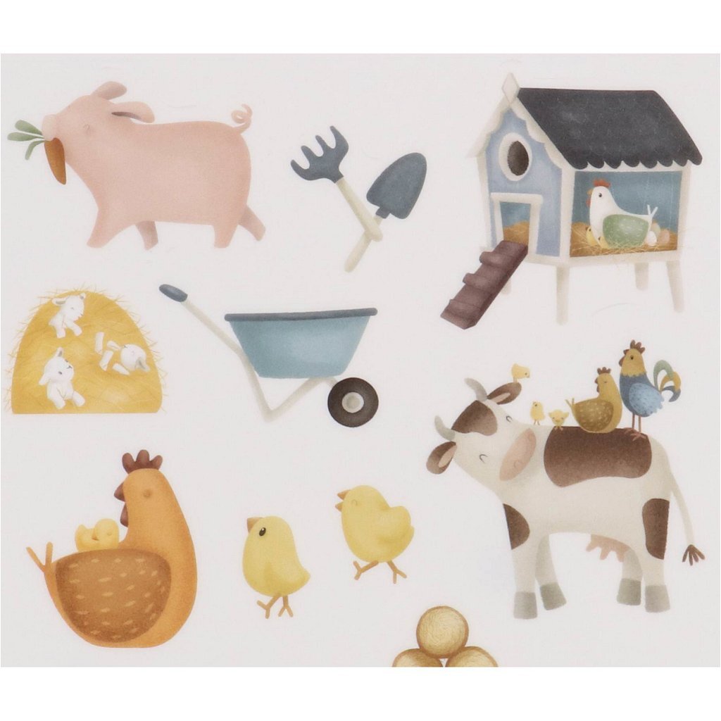 Little Dutch Raamstickers Boerderij Stickerboeken + Sets Joy&Bloom