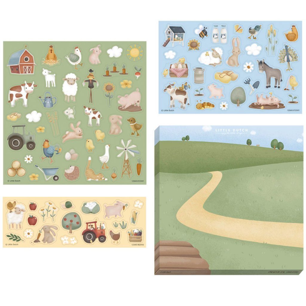 Little Dutch Stickerset Boerderij Stickerboeken + Sets Joy&Bloom