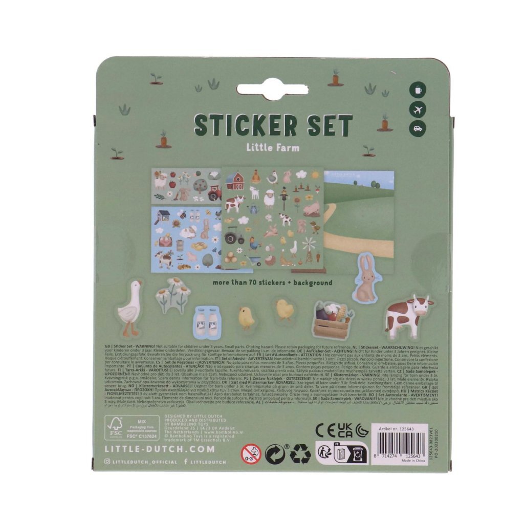 Little Dutch Stickerset Boerderij Stickerboeken + Sets Joy&Bloom