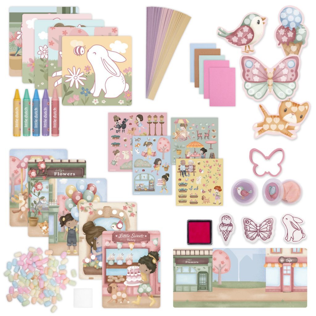 Little Dutch Rosa Creativity Box Xl Hobby + Knutselen Joy&Bloom