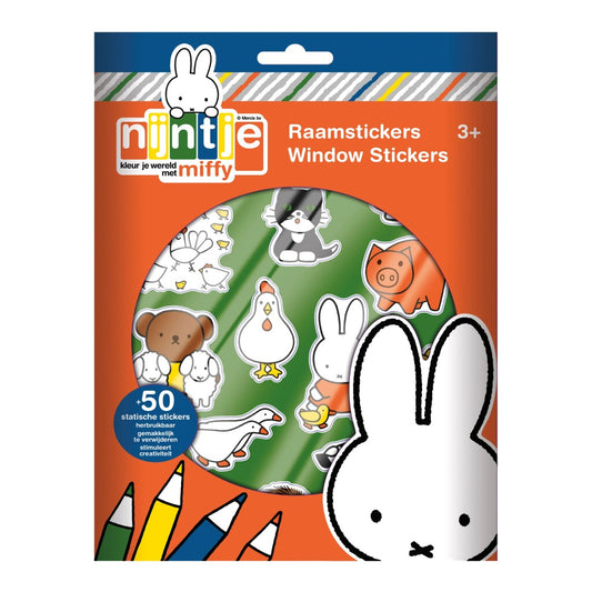 Nijntje Raamstickers Default Title Nijntje Joy&Bloom