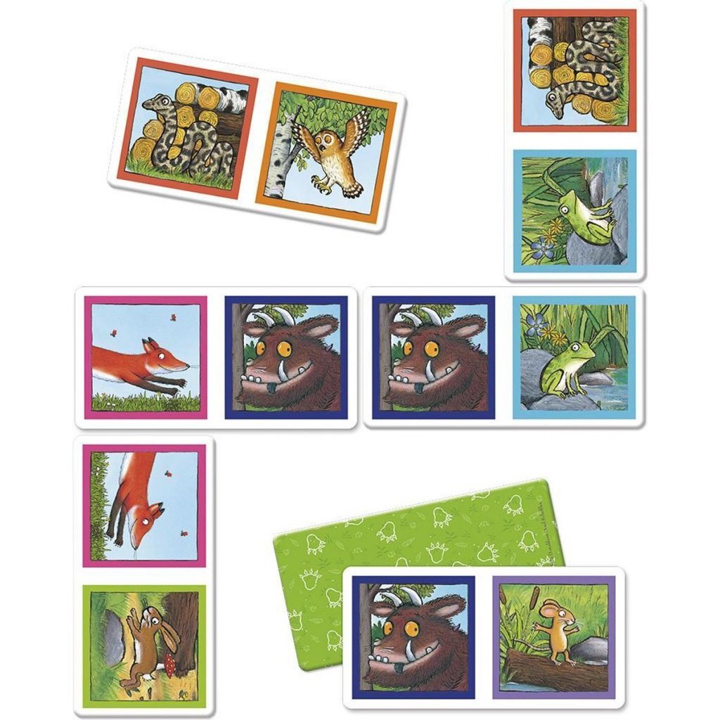 Bambolino Toys Gruffalo Domino Memospellen Joy&Bloom