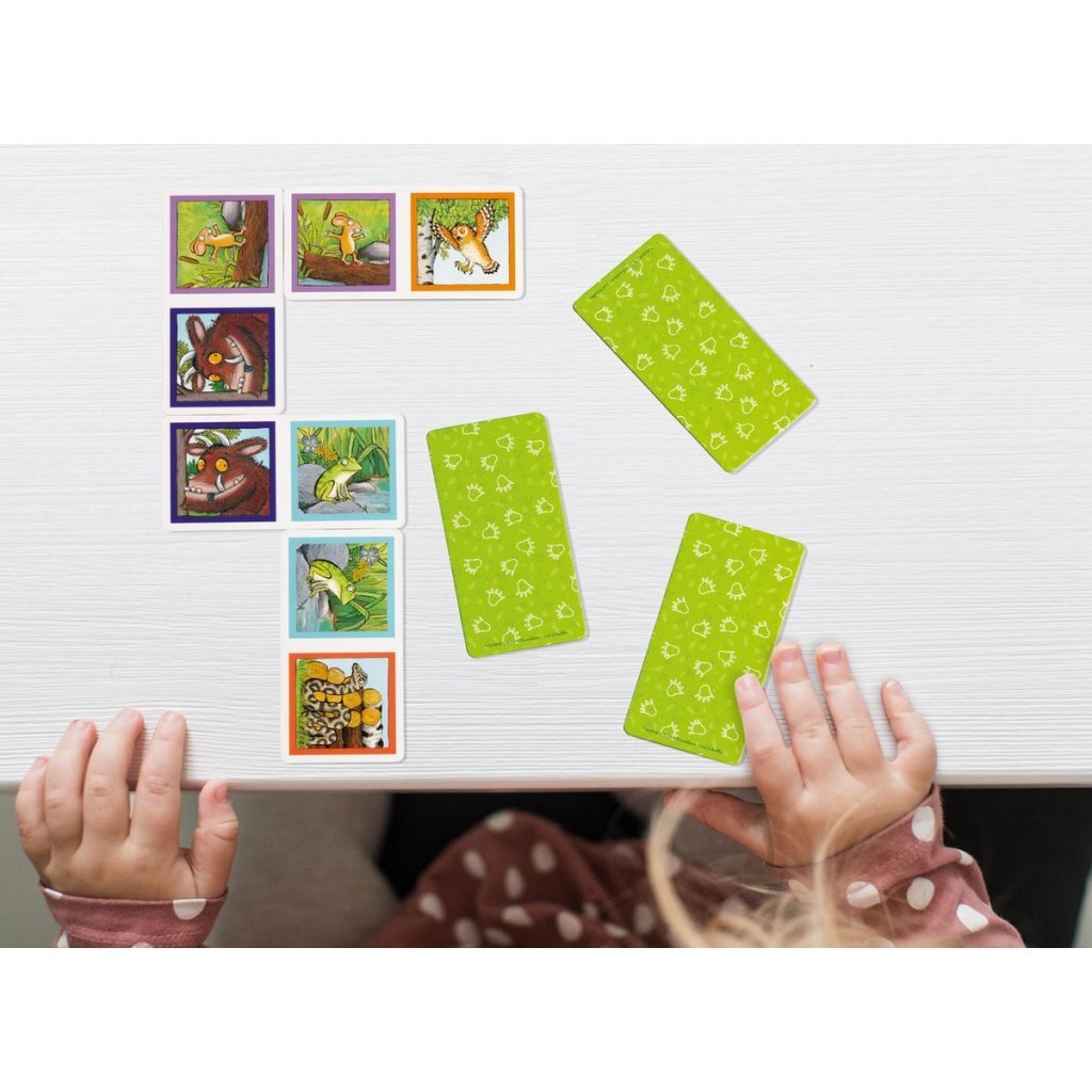 Bambolino Toys Gruffalo Domino Memospellen Joy&Bloom