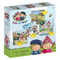 Bambolino Toys Fien En Teun 4In1 Puzzel 4-16 Stukjes Default Title Puzzels Joy&Bloom