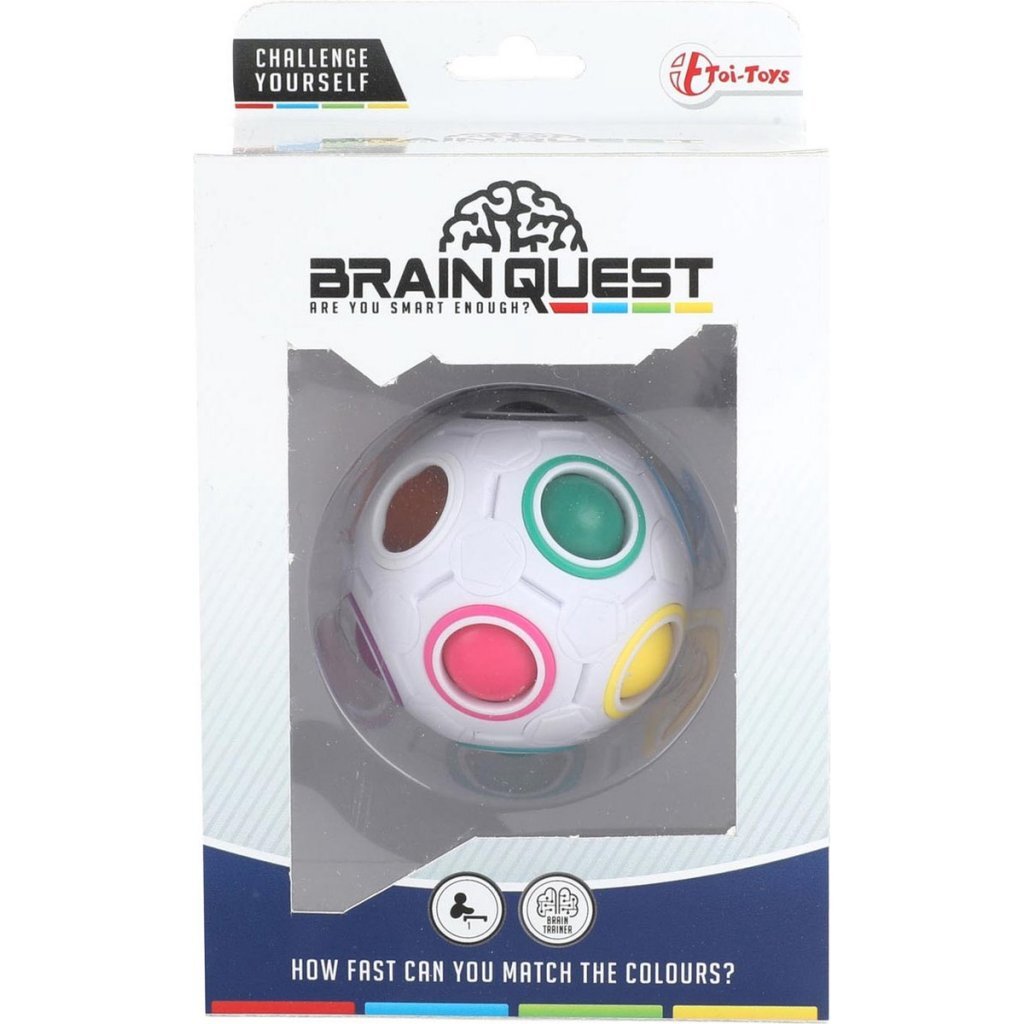 Toi-Toys Brain Quest Magische Puzzelbal 7 Cm Default Title Diverse Puzzels Joy&Bloom