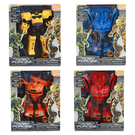 Roboforces Veranderrobot 26 Cm Assorti Default Title Actiefiguren/Speelfiguren Joy&Bloom