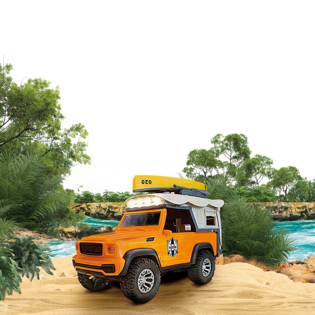 Toi-Toys Vehicool Auto + Kano + Frictie + Licht En Geluid Auto's Joy&Bloom