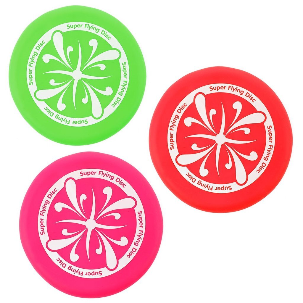 Air Superflexibele Rubberen Frisbee 17 Cm Verschillende Uitvoeringen Diversen Joy&Bloom