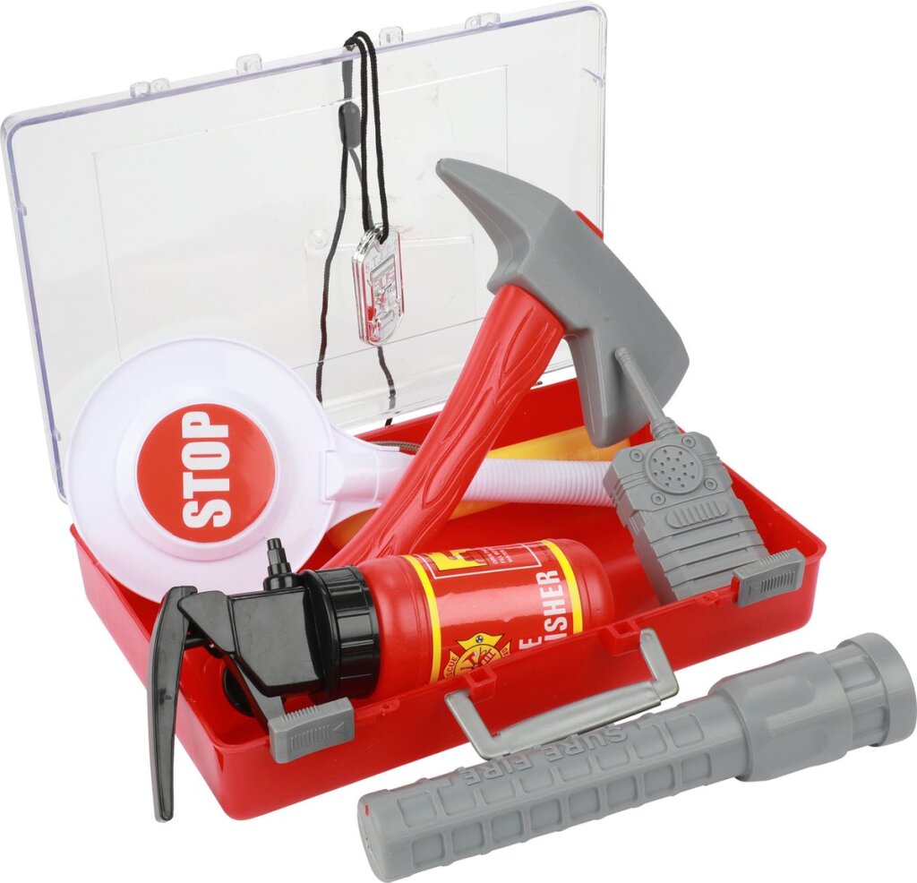 Toi-Toys Toi Toys Fire Fighter Brandweerkoffer Met Accessoires 25X16X6Cm Brandweer Speelgoed Joy&Bloom