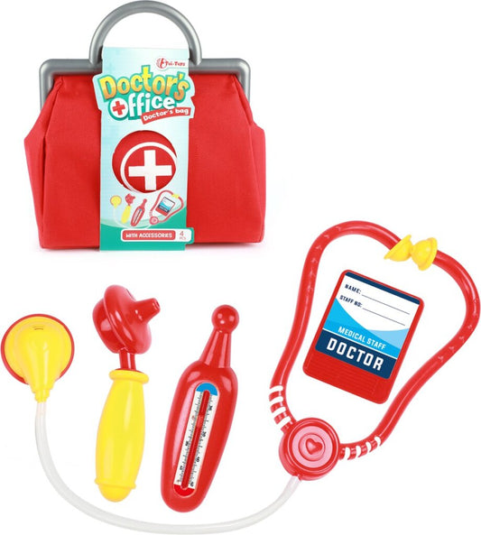 Toi-Toys Doktersset In Tas Met Spuit En Thermometer Default Title Doktersets Joy&Bloom