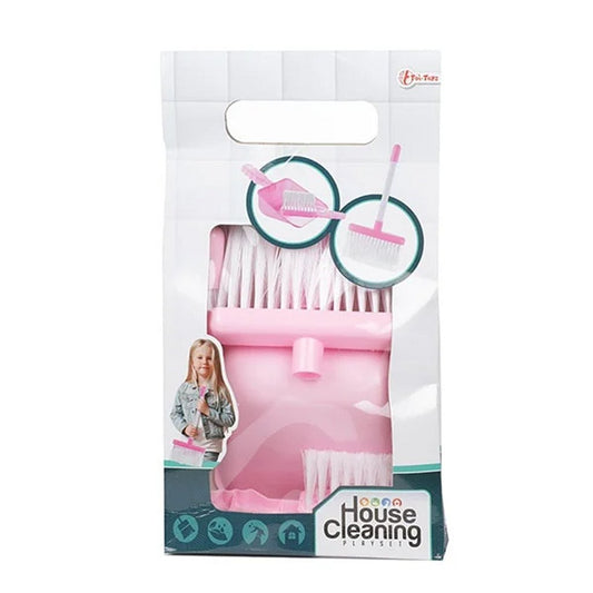 Toi-Toys House Cleaning Speelset 3-Delig Roze/Wit Default Title Diversen Joy&Bloom