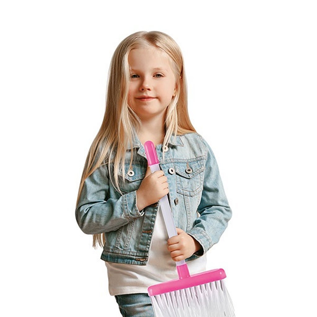 Toi-Toys House Cleaning Speelset 3-Delig Roze/Wit Diversen Joy&Bloom