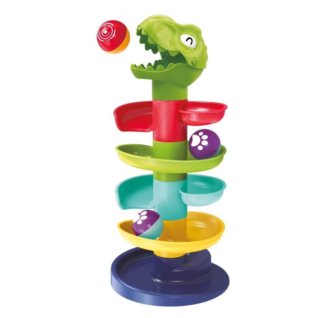Little Stars Baby Knikkerbaan Dinosaurus Sorteren & Stapelen Joy&Bloom