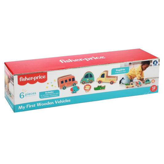 Fisher Price Houten Speelset Default Title Auto's & Voertuigen Joy&Bloom
