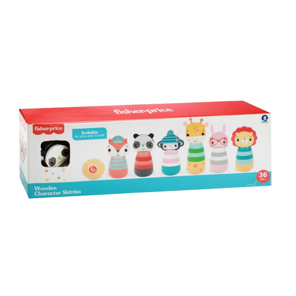 Fisher Price Houten Kegelspel Dieren Default Title Diversen Joy&Bloom