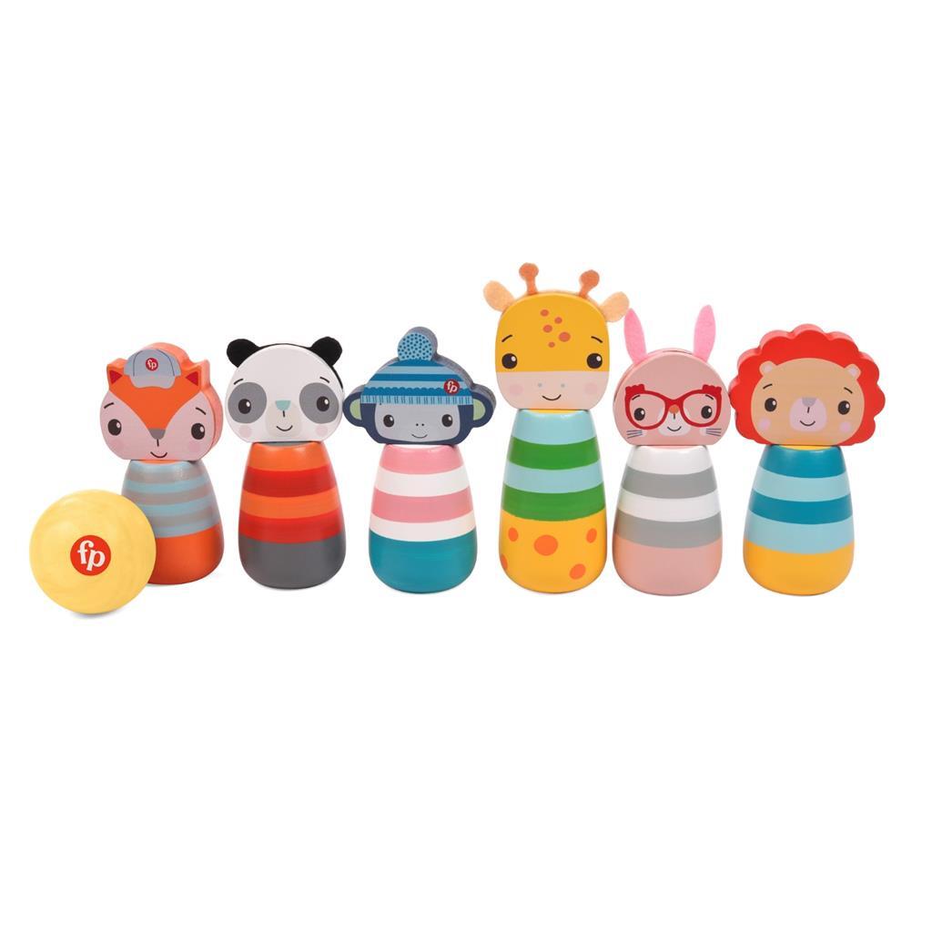 Fisher Price Houten Kegelspel Dieren Diversen Joy&Bloom