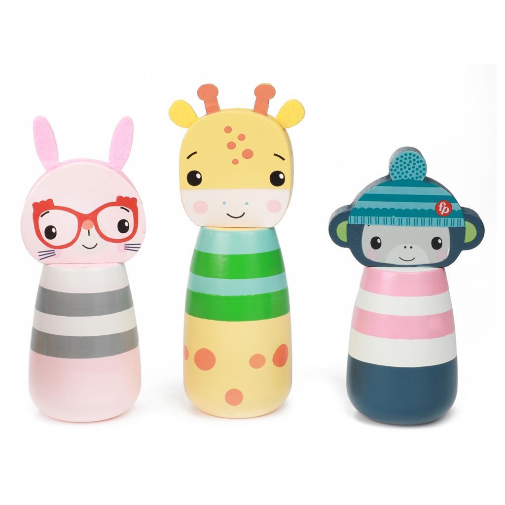 Fisher Price Houten Kegelspel Dieren Diversen Joy&Bloom