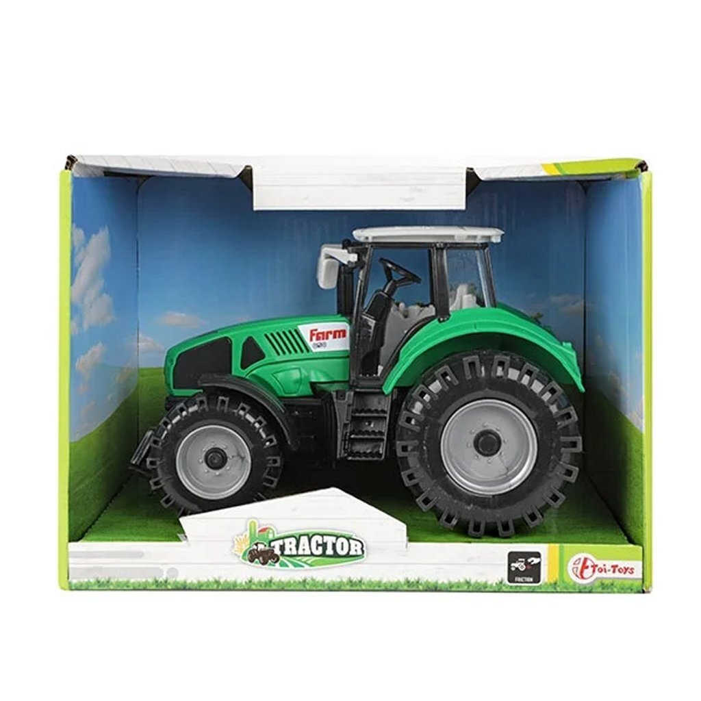 Tractor 19 Cm Groen Default Title Landbouwvoertuigen Joy&Bloom