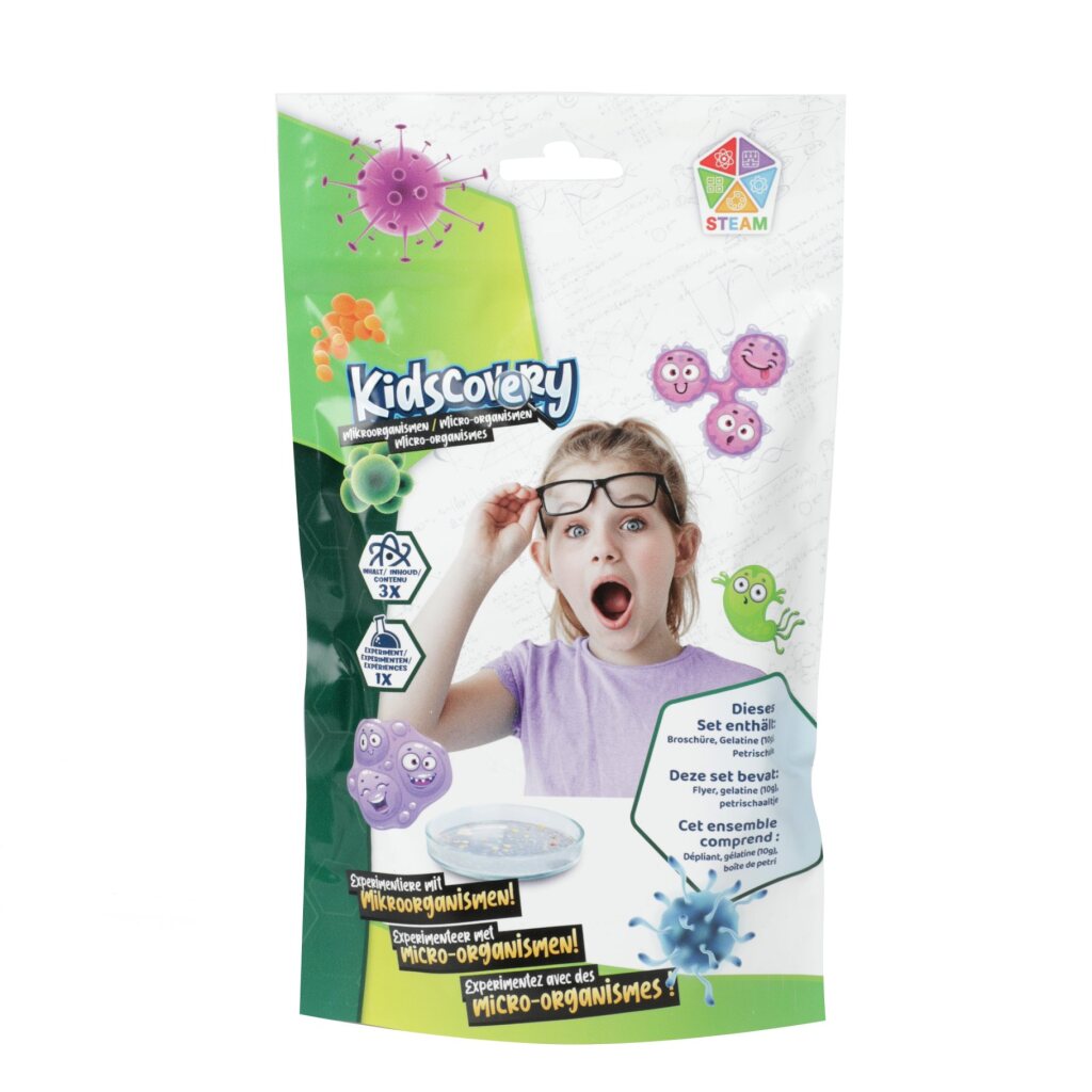 Kidscovery Wetenschap Micro Organisme Default Title Wetenschap/Experimenten Joy&Bloom