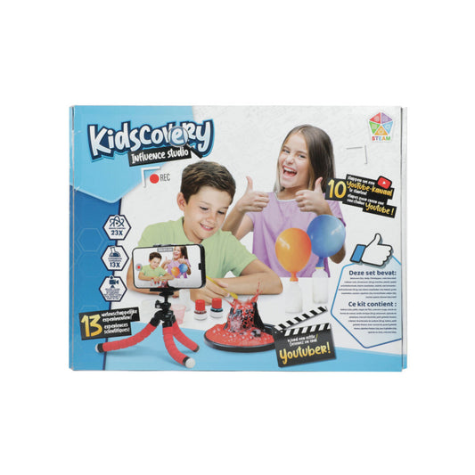 Kidscovery Experiment Influencerstudio Xl Default Title Wetenschap/Experimenten Joy&Bloom
