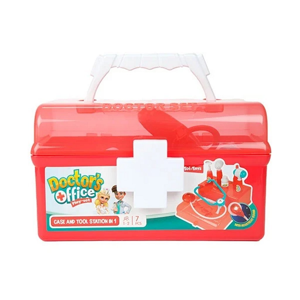 Doctor Dokter Koffer + Accessoires + Licht En Geluid Default Title Doktersets Joy&Bloom