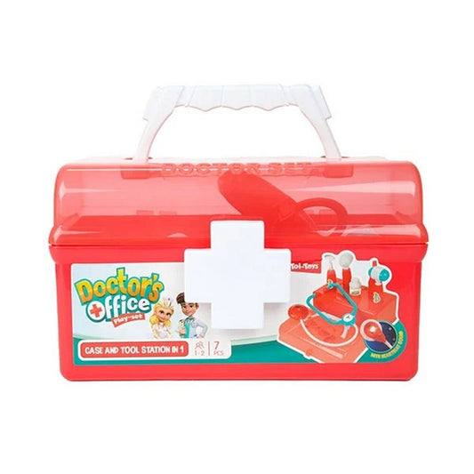 Doctor Dokter Koffer + Accessoires + Licht En Geluid Default Title Doktersets Joy&Bloom