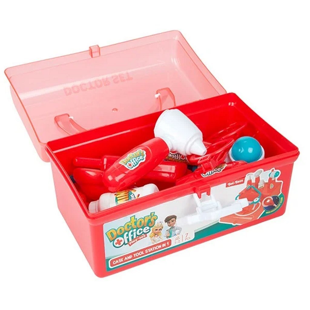Doctor Dokter Koffer + Accessoires + Licht En Geluid Doktersets Joy&Bloom