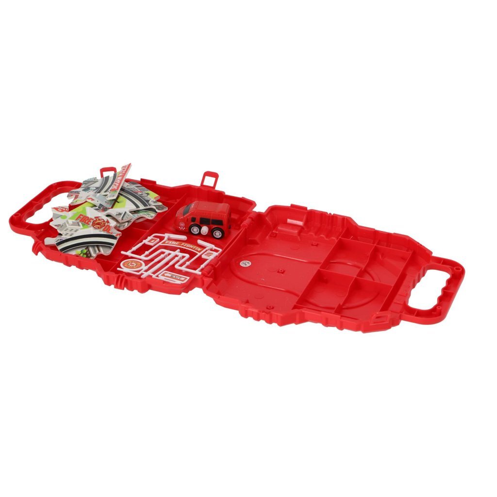 Toi-Toys Raceset In Koffer Verschillende Kleuren Racebanen Joy&Bloom