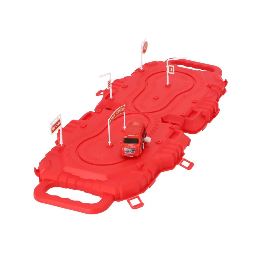 Toi-Toys Raceset In Koffer Verschillende Kleuren Racebanen Joy&Bloom